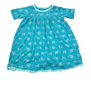 Kickee Pants Kickee Kids Bay Mammoth Bamboo Dress, 4T